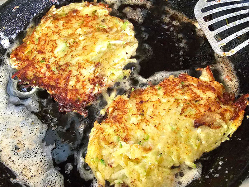 Raggmunk med squash - zucchini Raggmunk med squash - zucchini