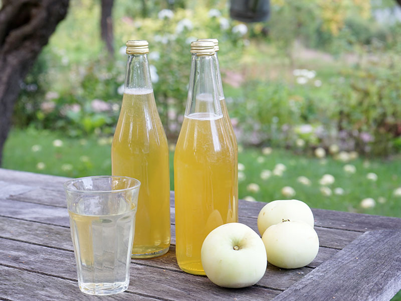 Kallrörd äppelsaft