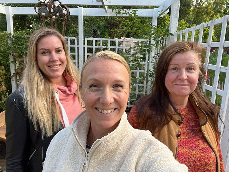 Medverkande i trädgårdspodd om övervintring - KR