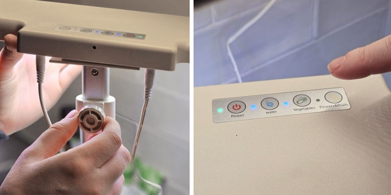 Justering av belysning i Urban Growing odlingsstation - LS