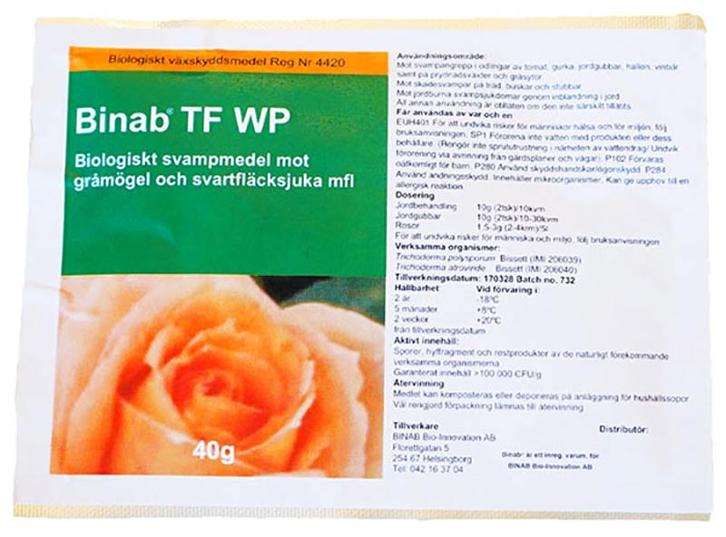 Binab - Trichoderma. Nyttosvampar för biologisk bekämpning av skadegörare