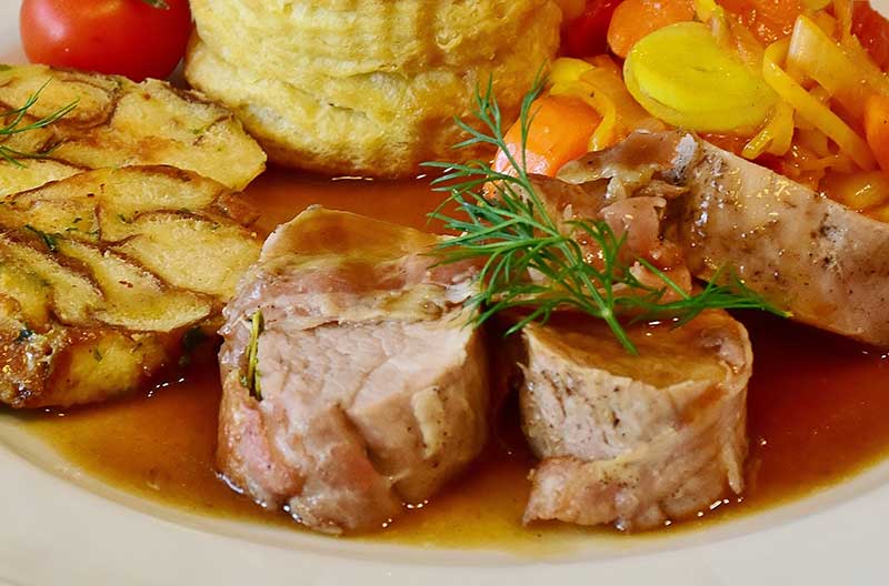 Kryddsalvia i saltimbocca Kryddsalvia i saltimbocca