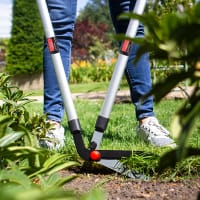 Gräskantssax med teleskophandtag