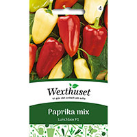 Frö till Paprika mix, Capsicum annuum