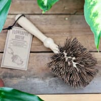 Krukborste för rengöring av krukor