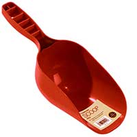 Jordskopa med rundad botten