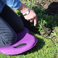 Knädyna för trädgårdsarbete i minnesskum, Purple