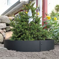 Planteringskant i svart 120 mm cirkel 560 mm