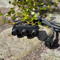 Grenkoppling med 3 uttag