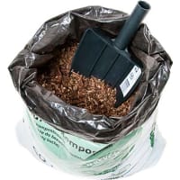 Ströskopa för kompost