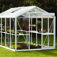 Hobbyväxthus Expert Plus 6,91 kvm lackerat