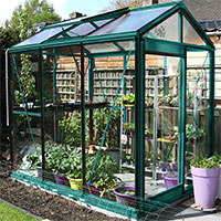 Stadsväxthus Piccolo 3 i färg turkos