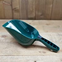 Jordskopa med rundad botten