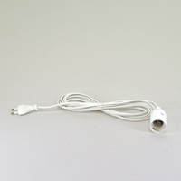 Lampsladd med E27-sockel, 4 m