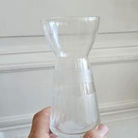 Hyacintvas med vintagedekor