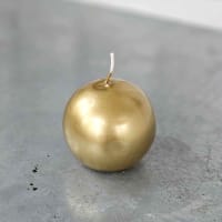 Klotljus guldfärgat