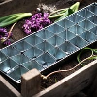 Zinkbricka med såkrukor