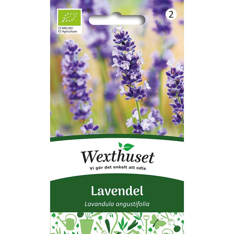 Förpackning Lavendel, ekologisk