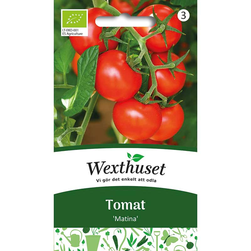 Förpackning Tomat 'Matina', ekologisk
