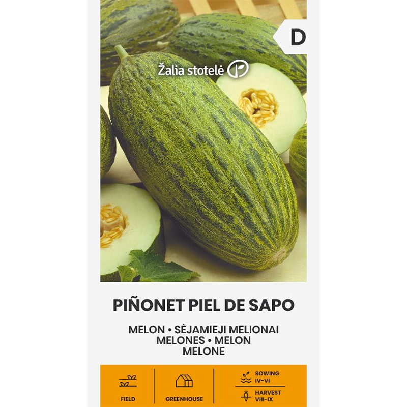 Förpackning Melon 'Piñonet Piel De Sapo'
