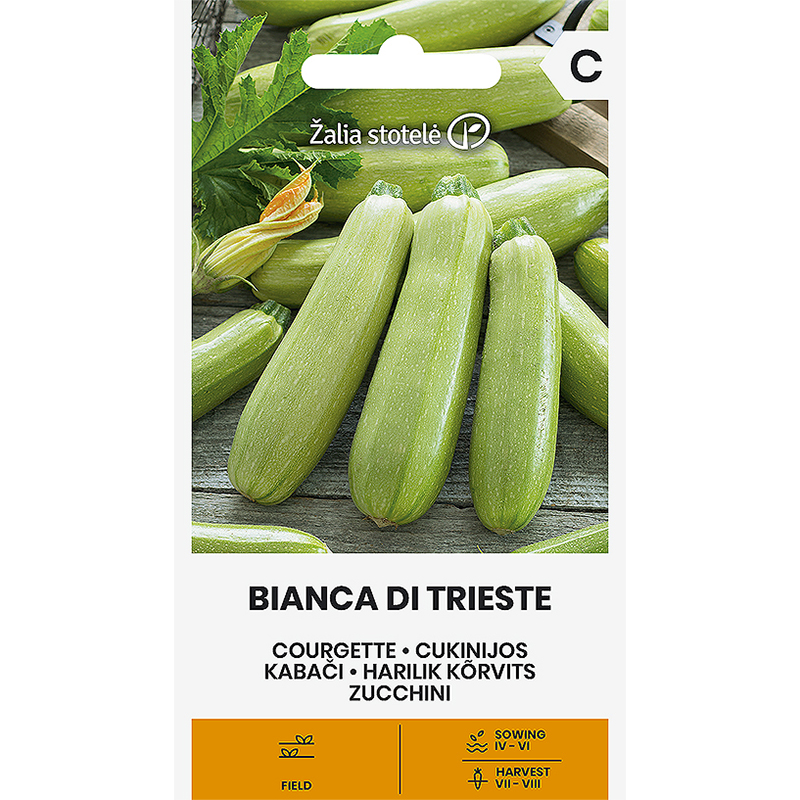 Förpackning Squash 'Bianca Di Trieste'