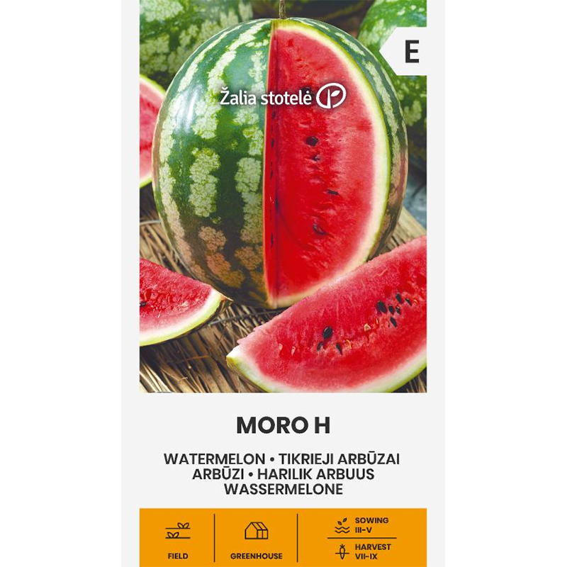 Förpackning Vattenmelon 'Moro' F1