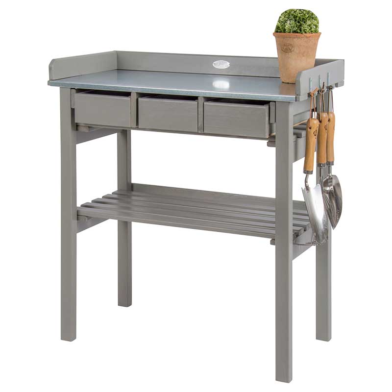 Esschert Design Planteringsbord grå