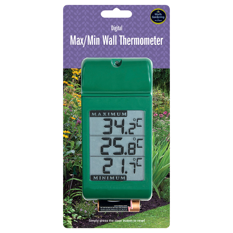 Worth Gardening Digital väggtermometer