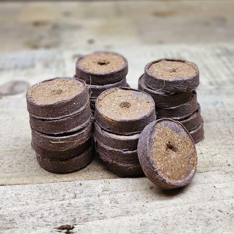 Kokosbriketter 35 mm, 20-pack