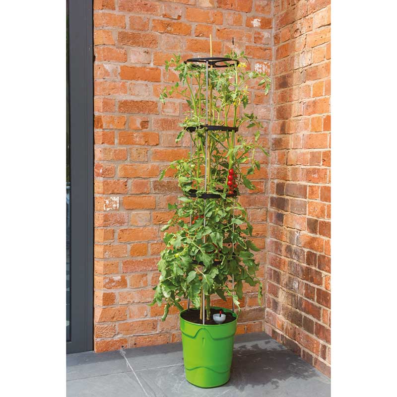 Planteringskruka Grow Pot Tower, grön