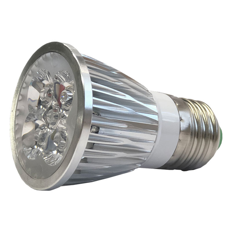 LED-lampa Growspot 7W E27-sockel röd/vit