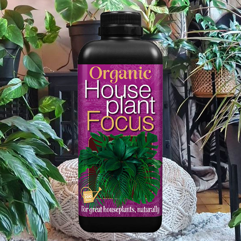 Krukväxtnäring Organic Houseplant Focus, 1 liter.