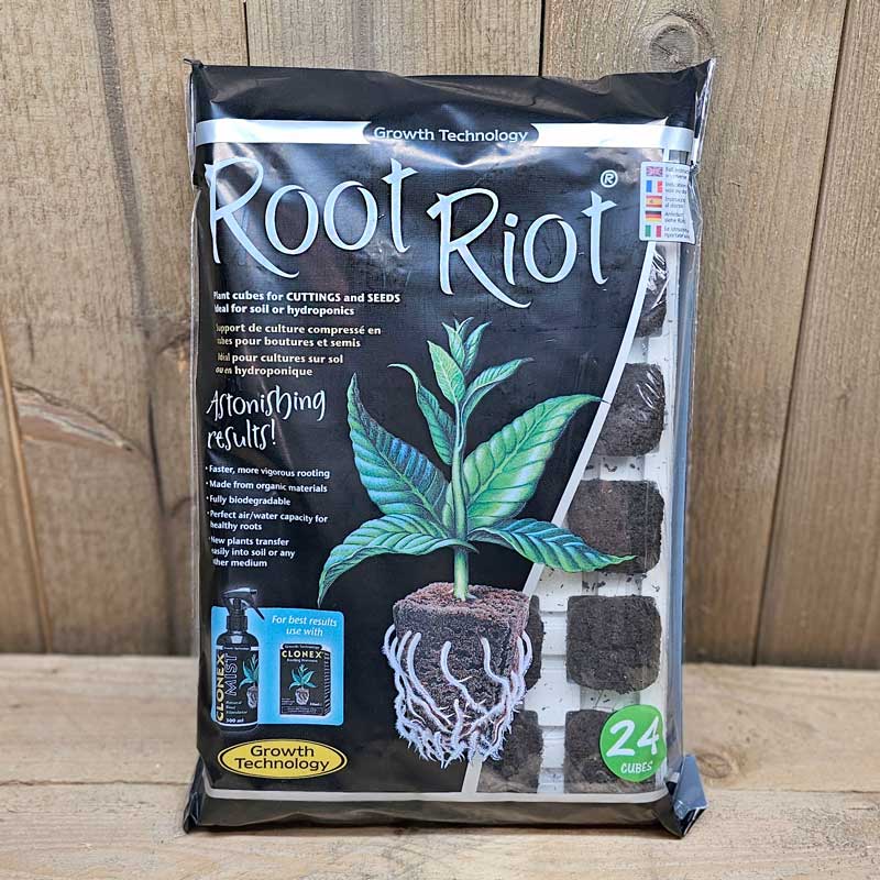 Root Riot - Bricka med 24 kuber