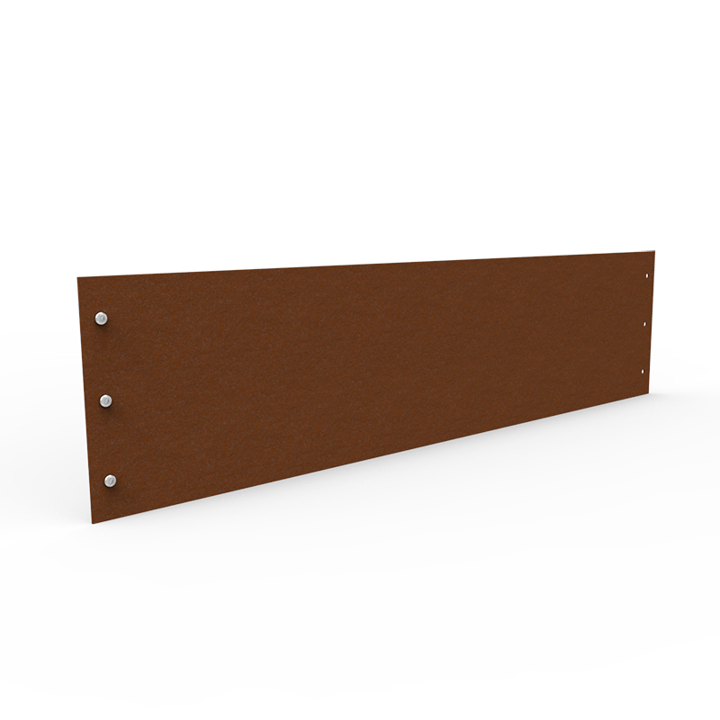 Planteringskant rak corten, 180x750 mm