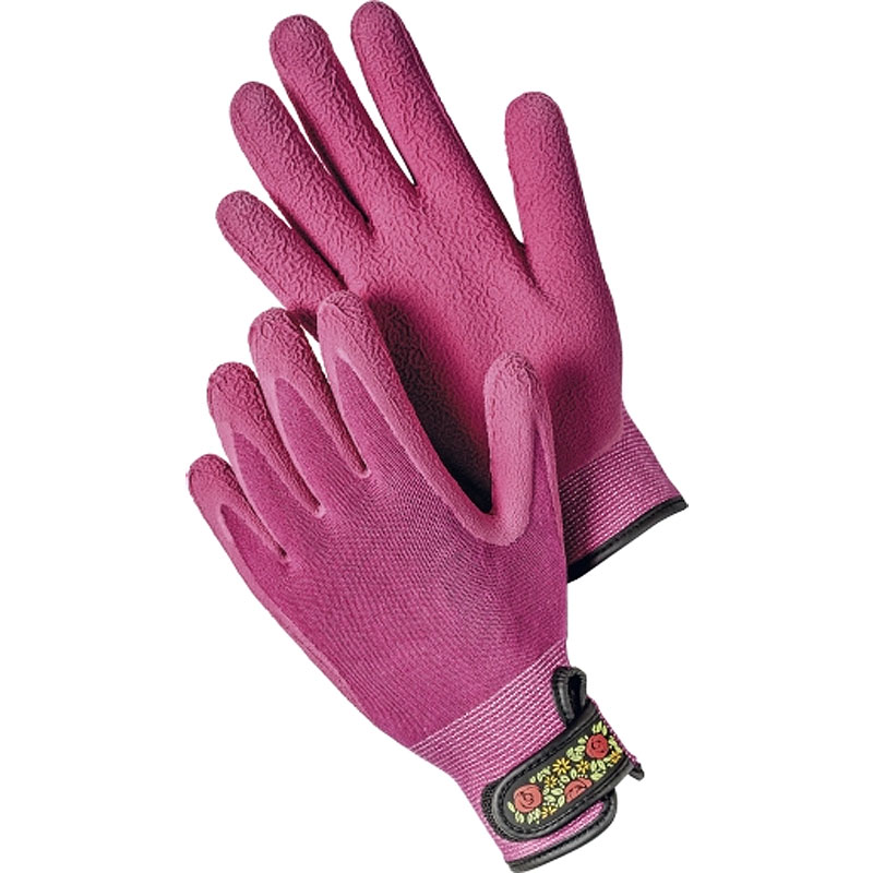 Handske Garden Bamboo cerise Stl. 8