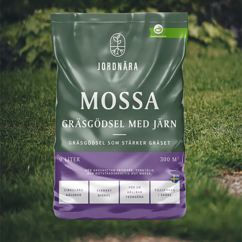 Gräsgödsel Mossa Jordnära, 9 liter