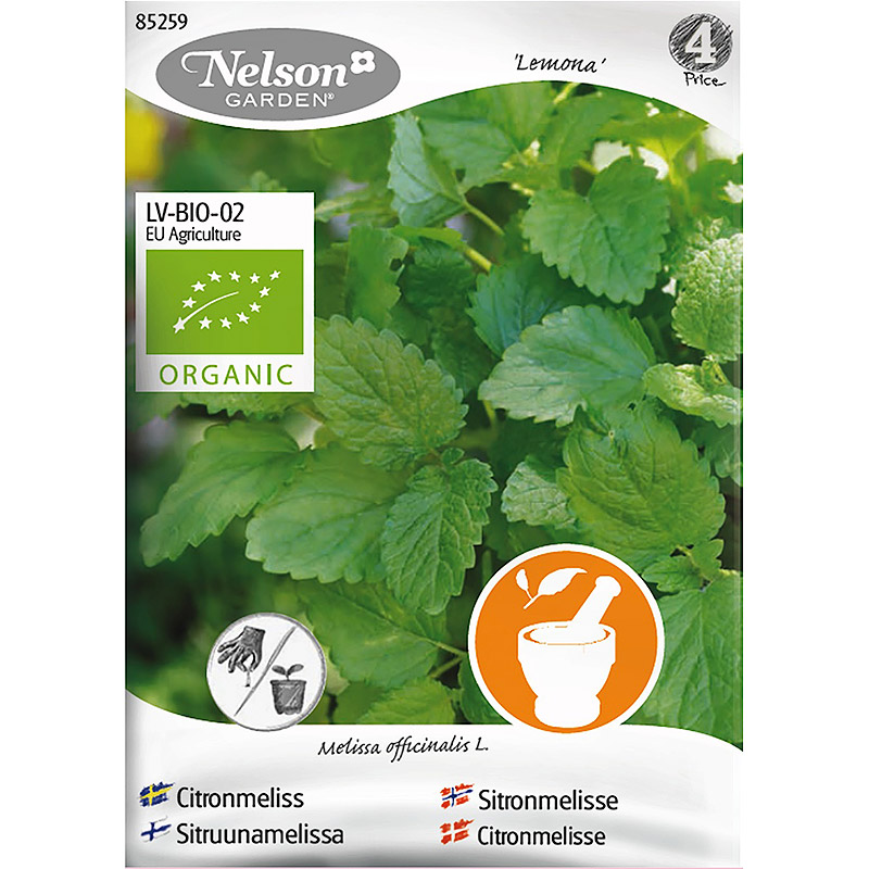 Citronmeliss Lemona, ekologisk