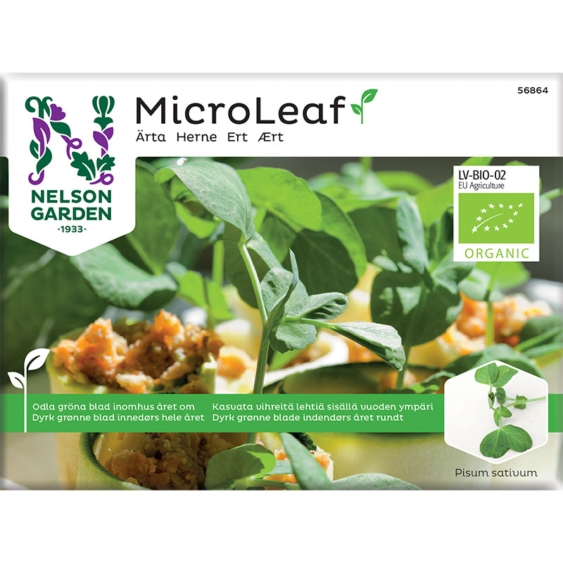 Nelson Garden Groddar Ärtskott – Micro Leaf