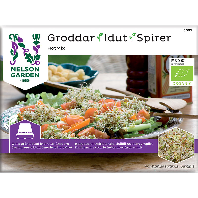 Nelson Garden Groddar Hotmix – Primo Vitamino