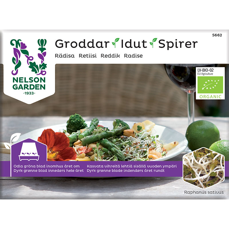 Nelson Garden Groddar Rädisa – Primo Vitamino