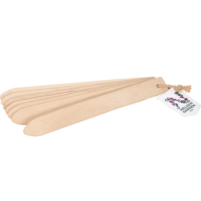 Sticketiketter av bambu 22 cm