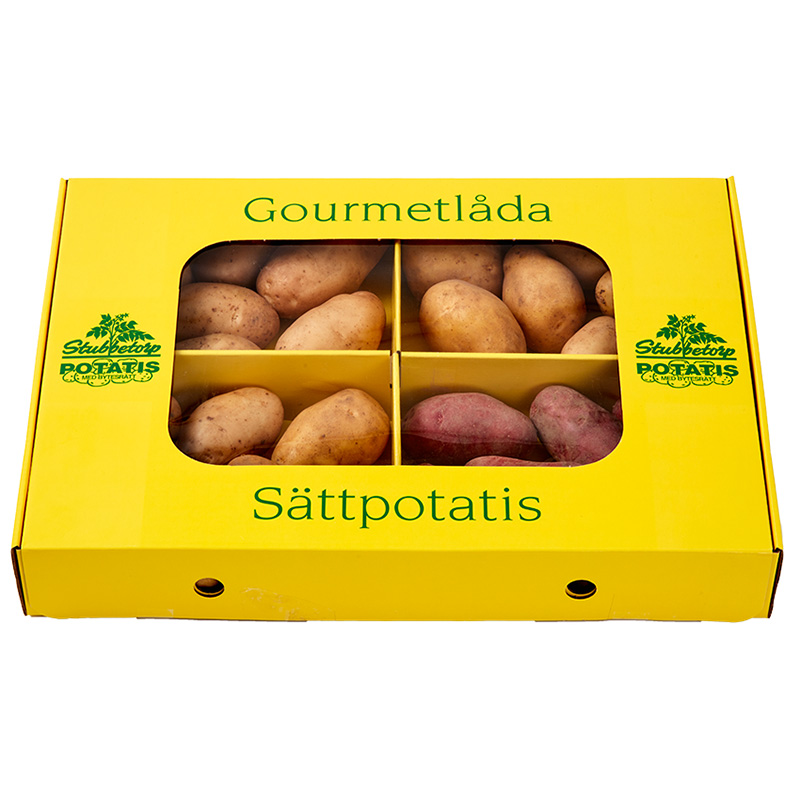 Stubbetorp Potatis Gourmétlådan sättpotatis